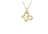 Collier Femme in Or jaune Zircone P2997_9KT_O.G